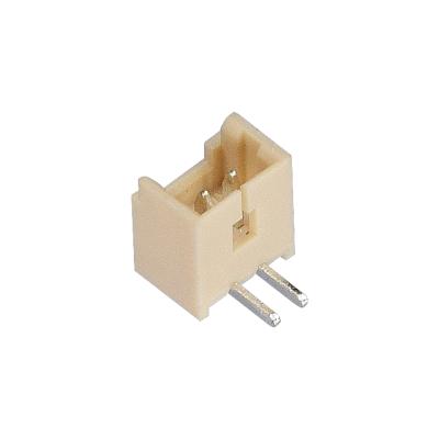 China PCB 1.25mm Pitch 2P-10P 90 Degree DIP Wafer Header Beige Connector with Factory Wholesale Price for sale