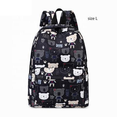 China M&d waterproof Logo High Quality Custom Kids Boy waterproof bag kids sublimation black bags teenage school backpack for teenager for sale