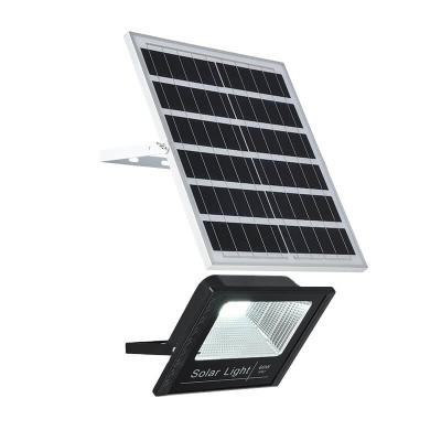 China Garden 60W 100W Outdoor Waterproof Solar Reflector Security Ip65 Emergency Led Solar Flood Lights for sale