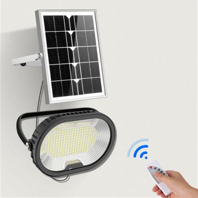 China 25 Watt 40W 100W Solar Waterproof Garden Outdoor Lighting Reflector 25 Solar Led Flood Light With Remote Control for sale