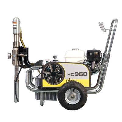 China Dp-Hc940 / Hc960 Gasoline Powered Airless Sprayer DP-HC940 Heavy Duty Gasoline Driven Airless Sprayer for sale