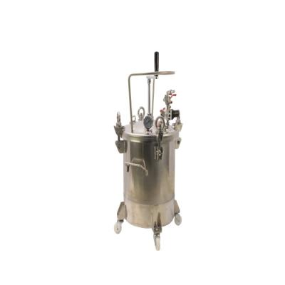 China Factory Professional 20 Liter Pressure Pots Mixing Tank For Paint Resins Paint Pressure Tanks Stainless Steel Paint Tank for sale