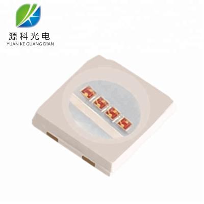 China INGAN car light epistar 3535 smd led 4 red chips serial connection 2w datasheet for sale