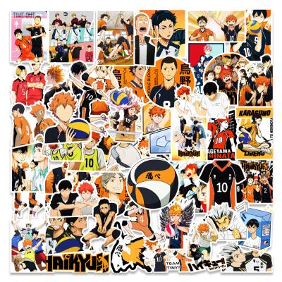 China 2021 November anime 50PCS haikyuu sticker package goods decorative sticker new for sale