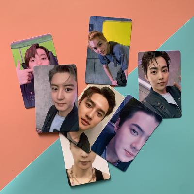 China 2021 New Korean Popular Sticker Band EXO Photocards Decorative for sale