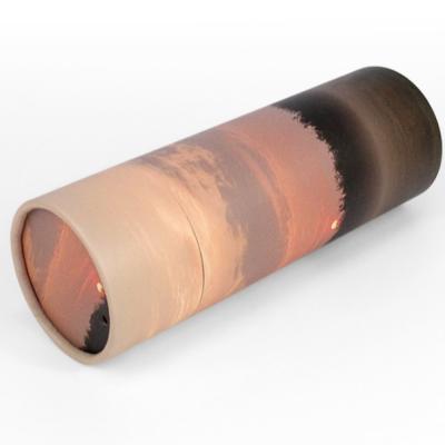 China Viable Hot Products Made In Ash Scatter Pet Cremation Urns Cheap Bio China Pet Cremation Tube for sale