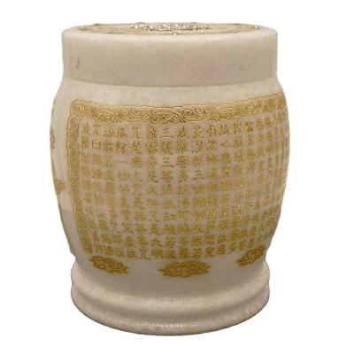 China High quality environmental protection urns for human ashes buddha adult marble urns for sale