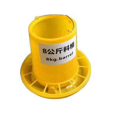 China Wholesale Price Poultry Chicken Chick Feeding Bucket Easily Assembled Plastic Feeder And Drinker for sale