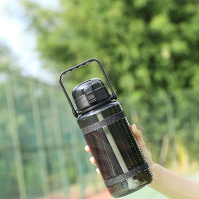 China Viable transparent 1L plastic water bottles for kids and audults plastic water bottles with custom logo for sale