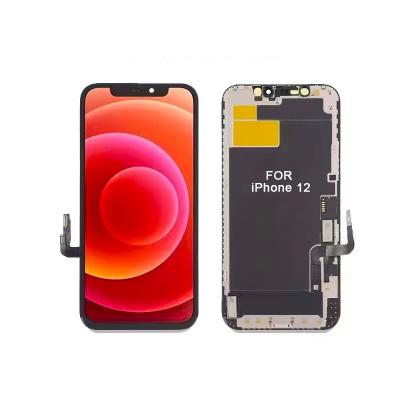 China For iphone 12 pro max mobile phone lcd screen display wholesale for iphone 11 pro max 12 oled screen for 7 7P 8 plus X flexible touch screen xs max for sale