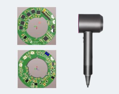 Chine PCB clé en main avec MOS pour sèche-cheveux à haute pression FOC non inducteur à grande vitesse à vendre