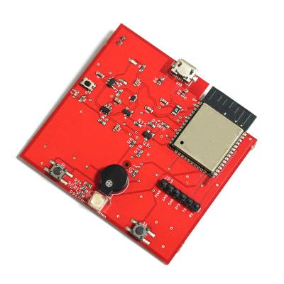 China UL Certificated Double Layer Red FR-4 Printed Circuit Board PCBA For Electronics Manufacturing for sale