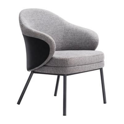 China (Size) Modern Oval Adjustable High Quality Comfortable Upholstered Back Dining Chair for sale