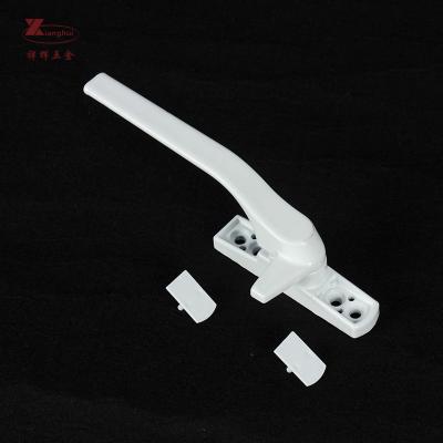 China Painting White Color Window Handles Hardware for Aluminium Doors and Windows 124mm for sale