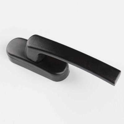 China Custom Locking Aluminium Casement Window Sliding Accessories with Powder Coated L Handle for sale