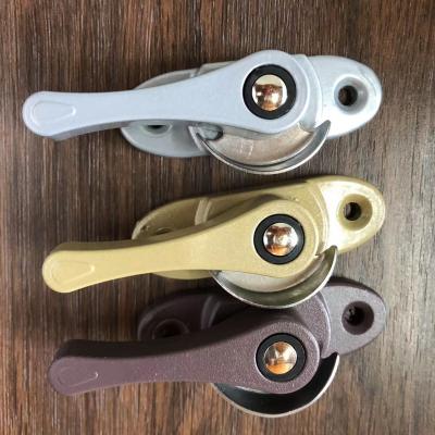 China White Color Modern Design Style UPVC Aluminium Alloy Window Lock with Hook and Crescent for sale