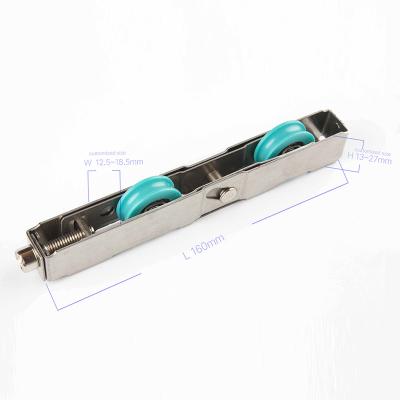 China Heavy Duty Sliding UPVC Aluminium Door and Window Roller with POM Wheel Material for sale