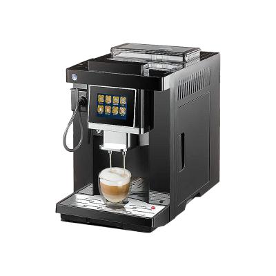 China Multifunctional Hotel Bartender Coffee Machine With Brew System Automatic Italian Espresso Maker With Smart Touch Screen for sale