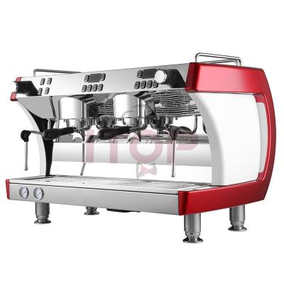 China Professional commercial hotel espresso coffee machine cappuccino coffee maker with imported water pump for sale