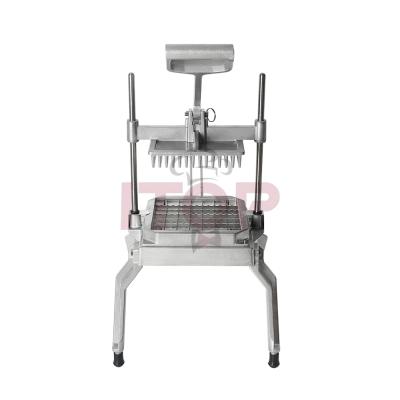 China Quick Commercial Vegetable Potato Radish Vegetable Onion Carrot Cutter Groceries Machine Food Slicer Food Cube Dicing Cutter for sale