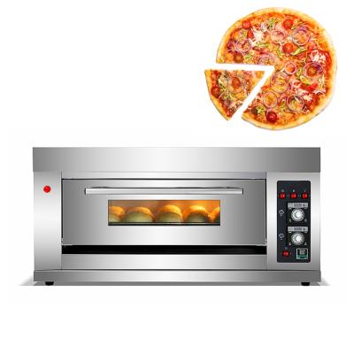 China Low Price Commercial Catering 2 Trays Industrial Gas Pizza Baking Machine Pizza Ovens For Hotel Restaurants for sale