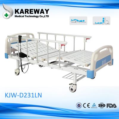 China Safety 2 Motors Electric ICU Bed , High Low Bed Hospital Bed With TPR Castor for sale