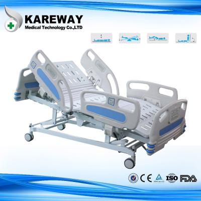 China CE FDA Four Motors High Low Hospital Bed , Electric Icu Bed 1.2mm Material Thickness for sale