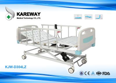 China Silent Safe Lock ICU Hospital Bed With X Structure Based , Multi - Angle Motion for sale