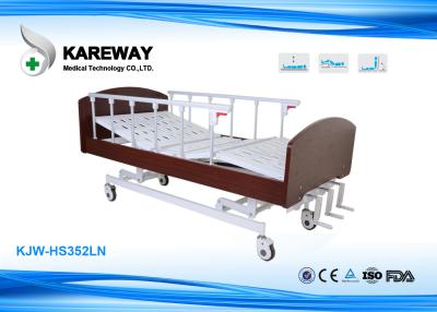 China Nursing Home Pink Homecare Hospital Beds Smooth Operation With Pinch - Free Design for sale