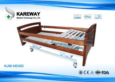 China Commercial Wooden Hospital Medical Beds , Full Electric Hospital Bed For Home Use for sale