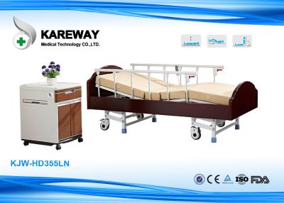 China Charity Hospital Wooden Hospital Patient Bed , Old Man Hospital Bed Easy Removable for sale