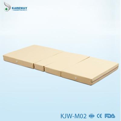 China High Strength Foldable Hospital Bed Mattress Memory Foam , PVC Surface for sale