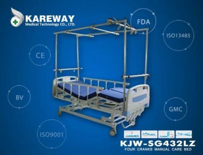 중국 3개의 크랭크는 알루미늄 견인 구조를 가진 니 보드 정형외과 조정가능한 침대를 나누었습니다 판매용