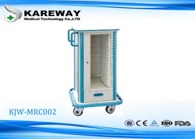 China Noise Free Medical Trolley Cart With Optional Accessories , Anti - Winding Caster Wheels for sale