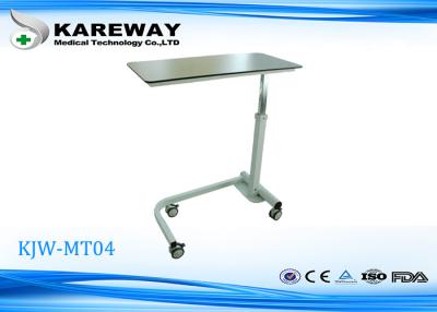 China Compact Panel Hospital Overbed Table With Hydraulic Mechanism KJW-MT04 for sale