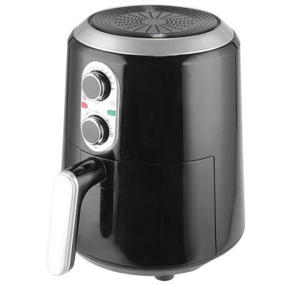 China Household Kitchen Accessories Mechanical Electric Control 3.7QT Deep Fryers No Oil Air Fryer Oven for sale