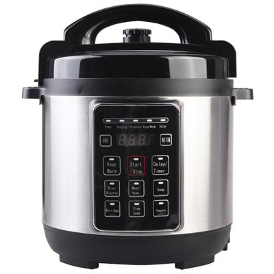 China 6-in-1 12861A Sustainable Electric Programmable Stainless Steel Pressure Cooker for sale