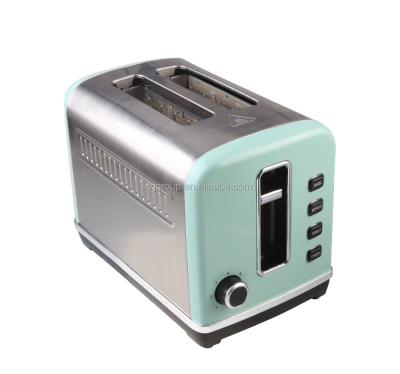 China New 2018 Household 800W 22867 Toaster with 2-Slice Toaster and 4 Settings Cancel/Defrost/Reheat/Bagel for sale