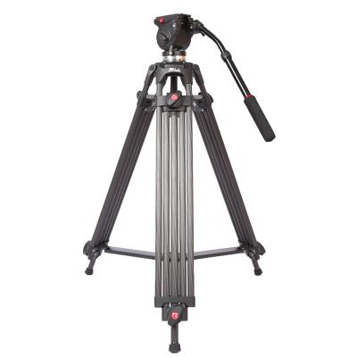 China Durable Camcorder Carbon Fiber Video Camera Tripods Professional for sale