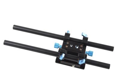 China Camera DSLR Rig 15mm Rod Camera Base plate Quick Release Baseplate for sale