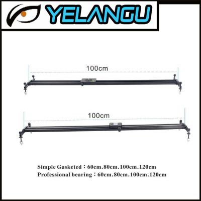 China 80cm Black Sliding - pad Video Camera Track Dolly Slider Video Stabilizer System for sale