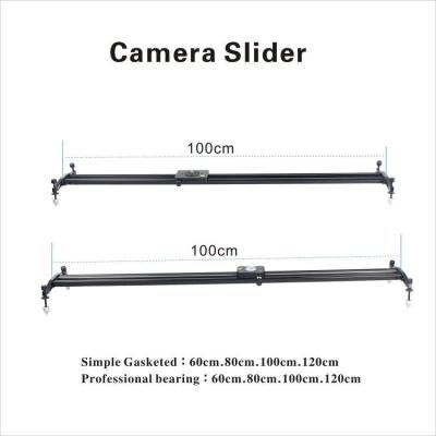 China Aluminum Alloy 120cm Ball Bearing Camera Slider Camera Stabilizer System for sale