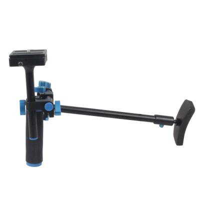 China Lightweight Aluminum Alloy Shoulder Rig For DSLR And Home DV Camera for sale