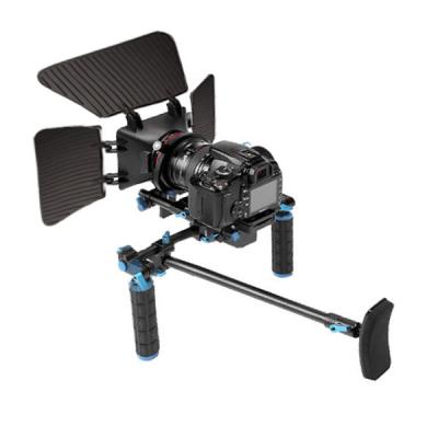 China Durable 15mm Rods Camera Shoulder Rig Simple elegant Matte Box , Video Camera Shoulder Rig for sale