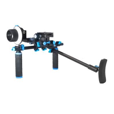 China Durable Black 15 mm Rubber Camera Shoulder Rig Follow Focus Direction for sale