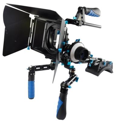 China Mult-Function Camera Shoulder Rig Mount Kit Matte Box Follow Focus for sale