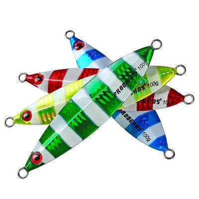 China Lead Alloy Metal Jig Casting Spoon 80g 100g 120g Slow Sinking Sea Bait Sea Bait Casting Lure Metal Fishing Lure Tackle for sale