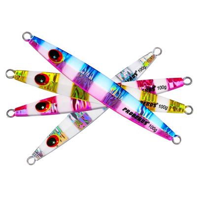 China Lure 60g 80g 100g Fast Vertical Speed ​​Lead Alloy Jig Shore Cast Spoon Metal Sinking Lure Fishing Artificial Bait Saltwater Lure for sale