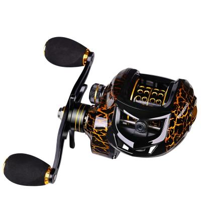 China High Speed ​​Fishing Reel 10KG Max Drag Freshwater Saltwater Carp 7.2:1 Metal Wire Cup Baitcasting Reel For Bass for sale