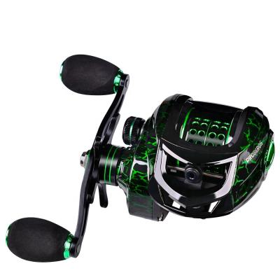 China Metal Wire Cup 10KG Max Drag Baitcasting Fishing Reel 4+1BB 7.2:1 Gear Ratio Bait Casting Reel for sale